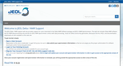 Desktop Screenshot of nmrsupport.jeol.com